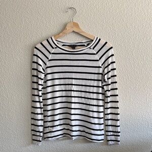 MIX by 41 Hawthorn Black and White Striped Top